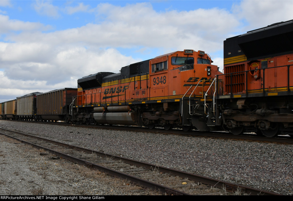 BNSF 9348 Roster shot.